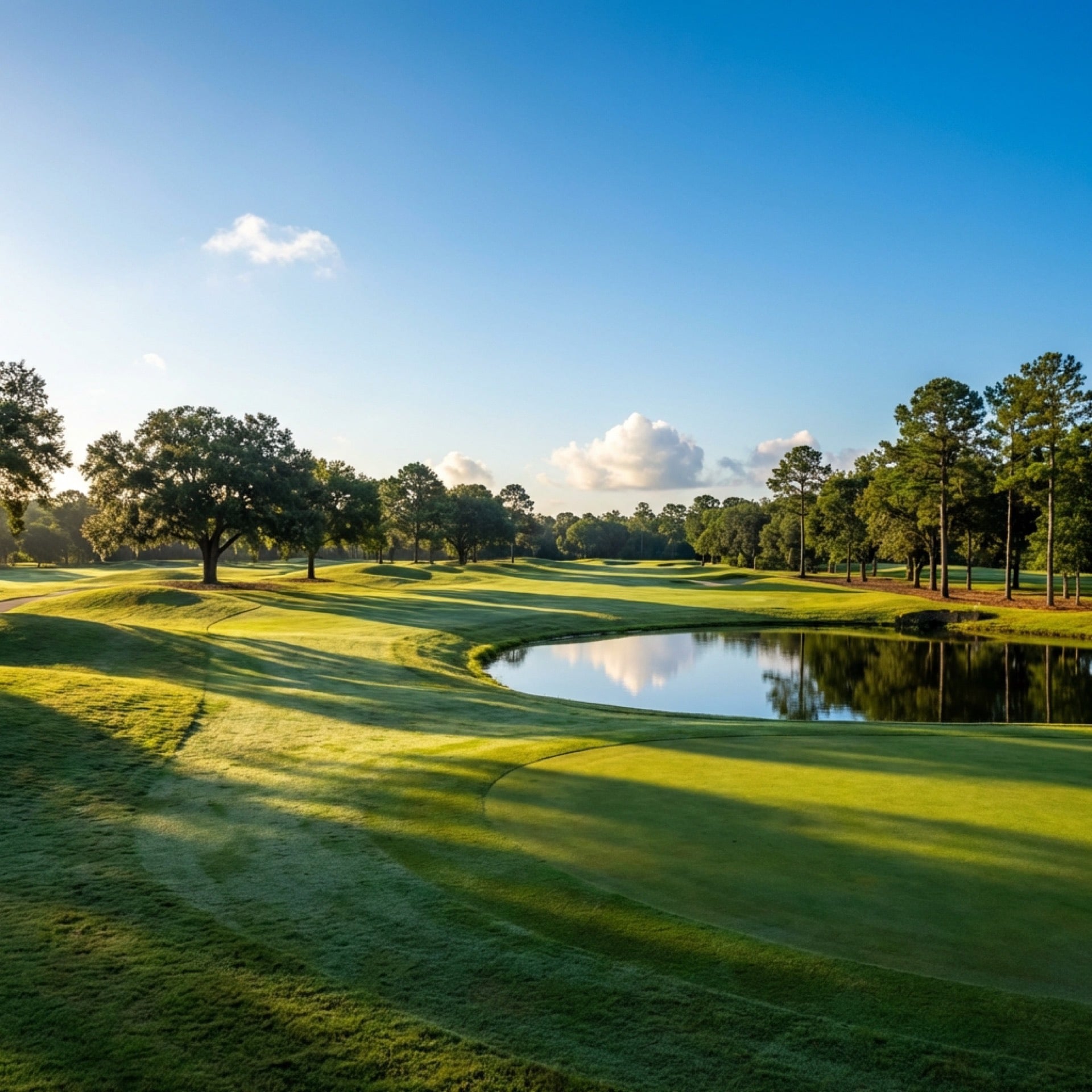 Michigan scenic golf landscape