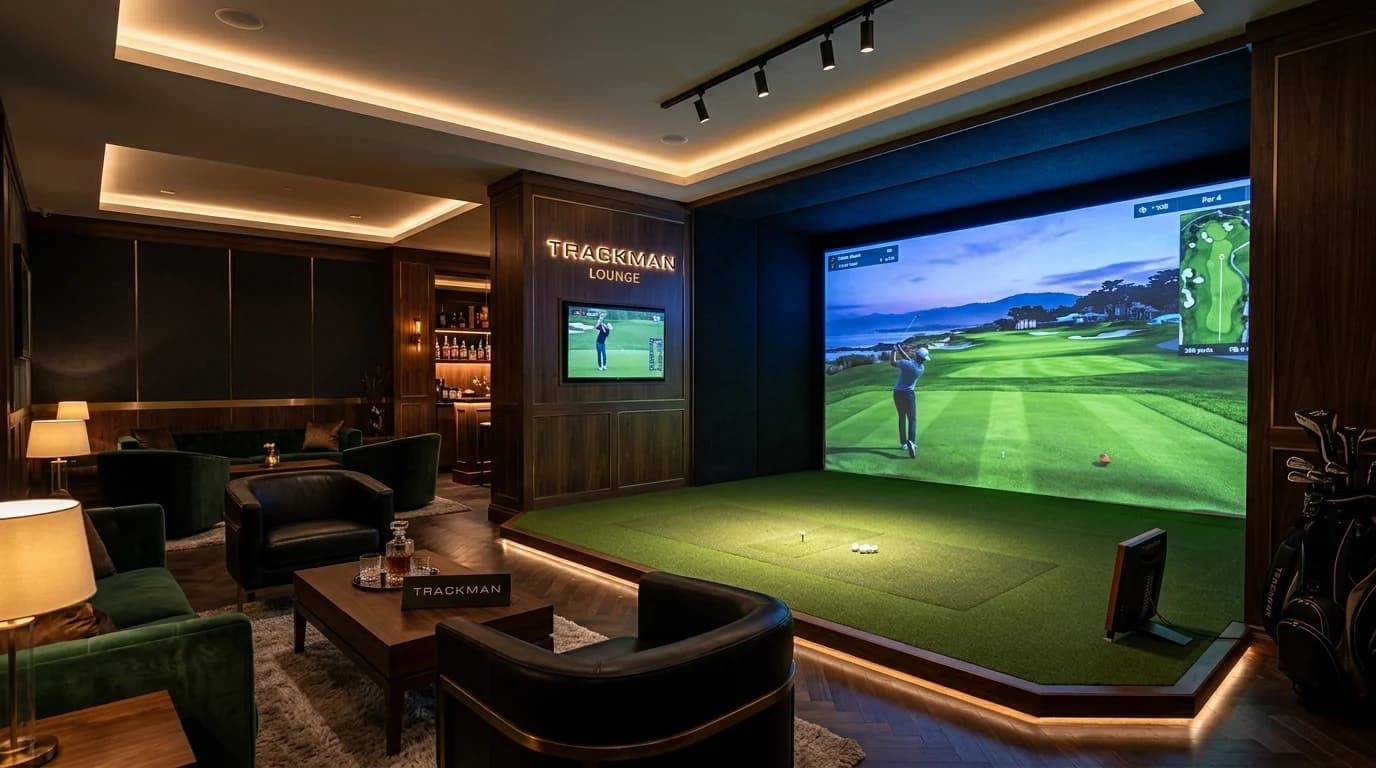 Indoor Golf & Simulator Lounges