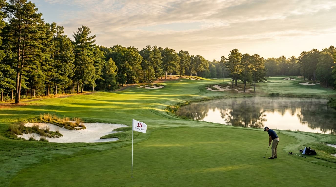 18th Hole Championship Green (Pine Valley)