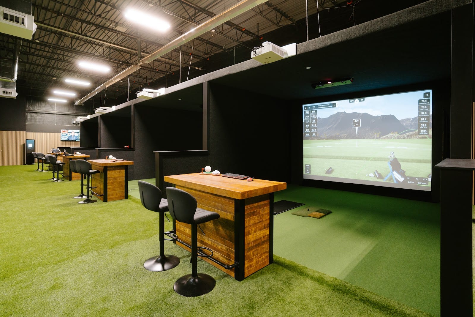 The Green Room, indoor golf venue in Argyle, Texas